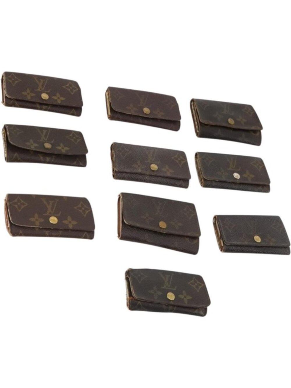 LOUIS VUITTON Monogram Key Case 10 Set